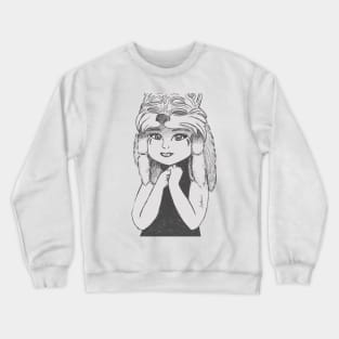 Chibi Amaruq Crewneck Sweatshirt